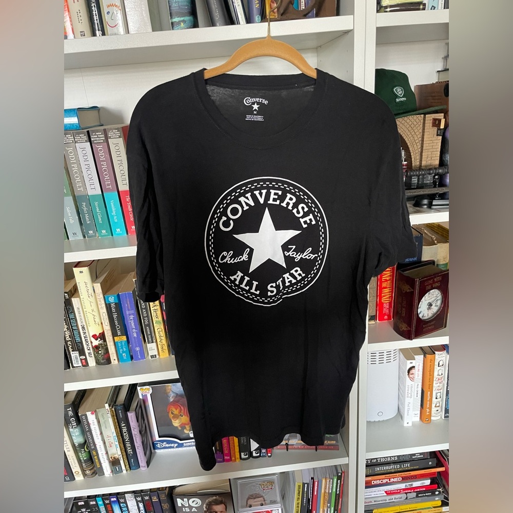 Converse Chuck Taylor All Star Black T-shirt